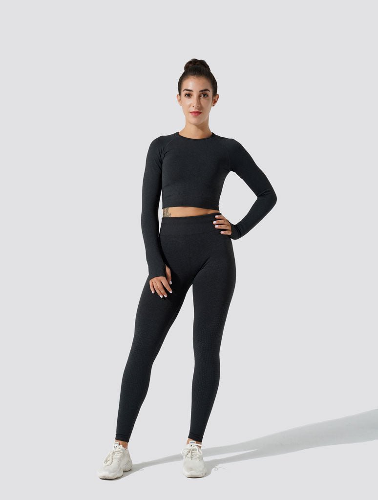 Ava Long Sleeve Crop Top - Centric | Asia Pacific