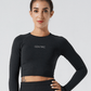 Ava Long Sleeve Crop Top - Centric | Asia Pacific