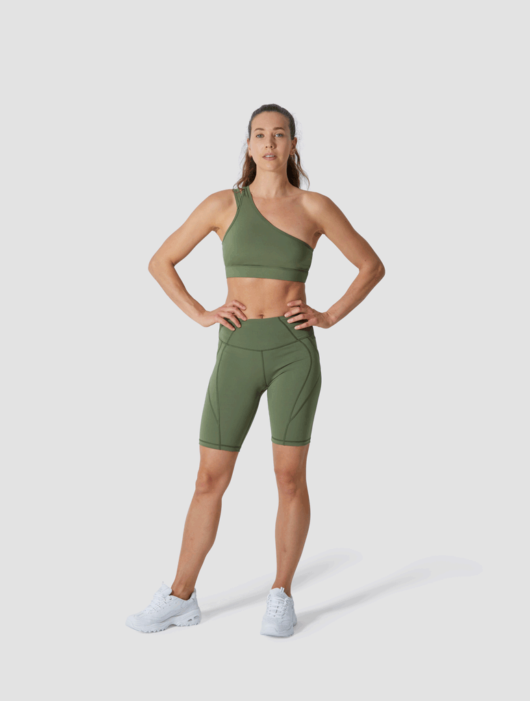 PwrFlex™ Stella One Shoulder Sports Bra - Centric | Asia Pacific