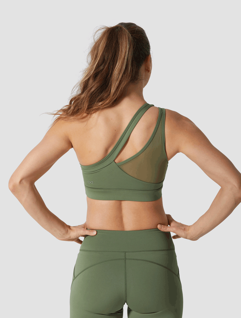 PwrFlex™ Stella One Shoulder Sports Bra - Centric | Asia Pacific